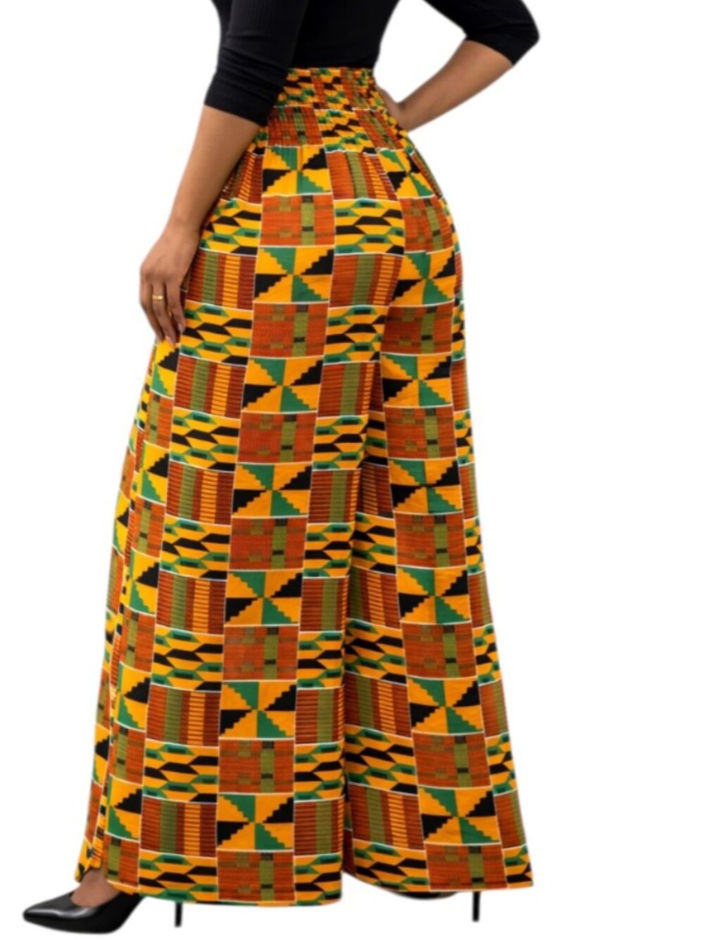 High-Waist Wide Leg Pants